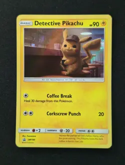 Detective Pikachu - SM190 SM Promos Pokemon NM Holo - Image 1