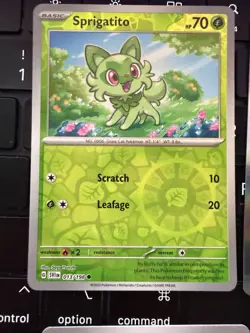 Pokemon TCG Sprigatito Floragato Meowscarada Lot (6) Various Sets Holo NM - Image 2