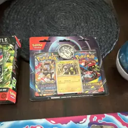 Pokemon Sealed Lot: Mega Greninja Ex, Pokeball Tin, Blister Pack And Battle Deck - Image 4