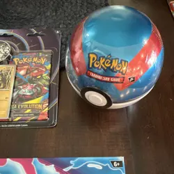 Pokemon Sealed Lot: Mega Greninja Ex, Pokeball Tin, Blister Pack And Battle Deck - Image 5