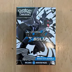 Pokemon TCG Scarlet & Violet: Black Bolt Booster Bundle - 6 Booster Packs - Image 1