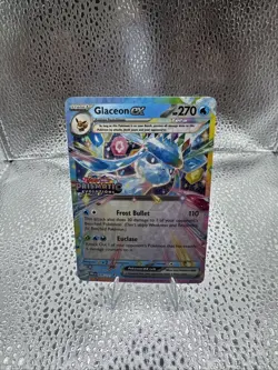 Glaceon ex 026/131 Pokemon TCG Scarlet & Violet: Prismatic Evol. NM Stamped B8 - Image 1