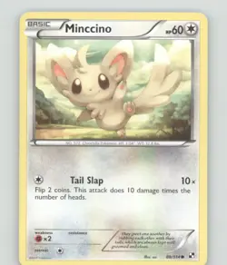 MINCCINO 88/114 C BLACK & WHITE POKEMON LP SUI - Image 1