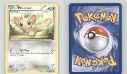 MINCCINO 88/114 C BLACK & WHITE POKEMON LP SUI - Image 3