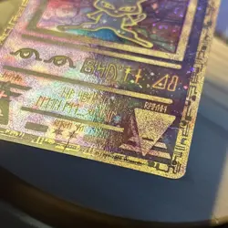 1999 Pokemon, WoTC Promo, Ancient Mew, Pokemon Movie 2000 HP/damaged - Image 5