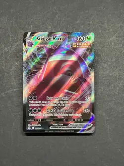 Gengar VMAX, Pokemon Fusion Strike 157/264 Full Art, NM Pack Fresh - Image 1