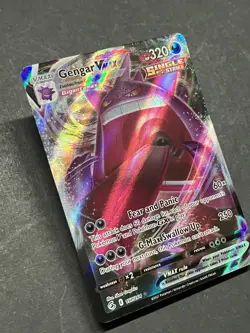 Gengar VMAX, Pokemon Fusion Strike 157/264 Full Art, NM Pack Fresh - Image 2