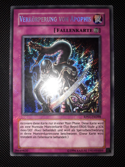 Yu-Gi-Oh! Verkorperung von Apophis, RP01-DE098, SCR, 2. Auflage, Deutsch, NM-EX - Image 2