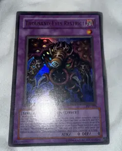 Yu-Gi-Oh Thousand-Eyes Restrict PSV-084 Ultra Rare Original Print (LP) - Image 1
