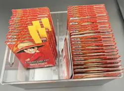 Lot of 42 One Piece OP-13 Carrying On His Will Booster Packs English - Image 4