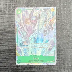 Bandai One Piece CCG Sanji OP13-027 Alt Art Foil Rare English 7000 Cost 5 - Image 1