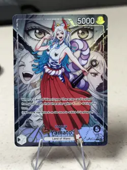 One Piece Card Game YAMATO OP16-079 The Time of Battle Alt Art Leader - Image 1