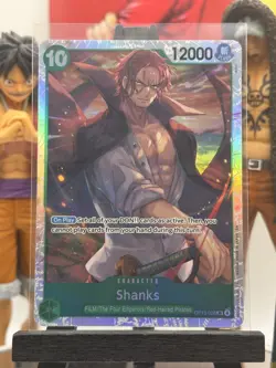 One Piece CG Shanks OP13-028 Carrying On His Will Super Rare! - Image 1