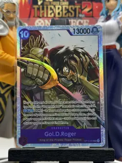 One Piece CG Gol D Roger OP13-064 Carrying On His Will Super Rare! - Image 1