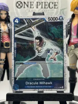 One Piece CG Dracule Mihawk ST03-005 PRB The Best Common Jolly Roger Foil! - Image 1