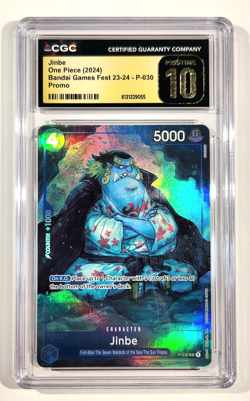 JINBE One Piece P-030 Promotional Card - Bandai Games Fest 2023-2024 - Image 1
