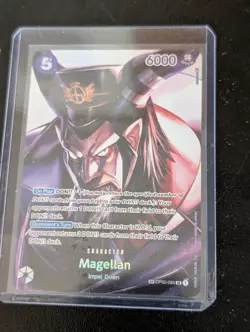 Bandai One Piece CCG Magellan SP Foil SR OP02-085 Impel Down English 6000 - Image 1
