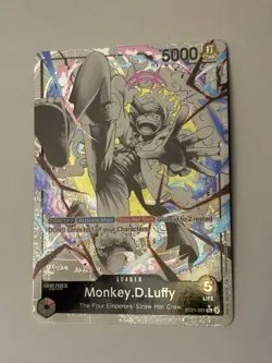 Monkey.D.Luffy (001) (Parallel) - Starter Deck EX: Gear 5 (ST-21) One Piece TCG - Image 1