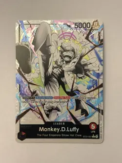Monkey.D.Luffy (001) (Parallel) - Starter Deck EX: Gear 5 (ST-21) One Piece TCG - Image 3