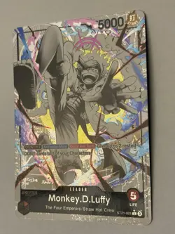 Monkey.D.Luffy (001) (Parallel) - Starter Deck EX: Gear 5 (ST-21) One Piece TCG - Image 4