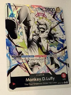 Monkey.D.Luffy (001) (Parallel) - Starter Deck EX: Gear 5 (ST-21) One Piece TCG - Image 5