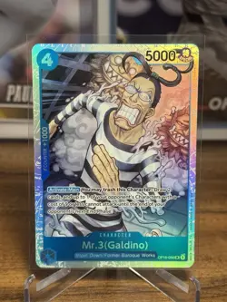 Mr.3(Galdino) OP16-056 SR | The Time of Battle One Piece TCG - Image 1