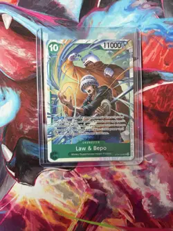 One Piece | Law & Bepo | ST24-004 | Super Rare (SR) | NM - Image 3