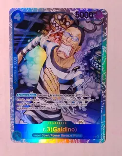 Mr.3(Galdino) (OP16-056) SR | One Piece: The Time of Battle | NM Foil - Image 1