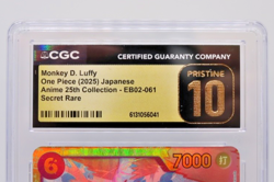 One Piece EB02-061 Monkey.D.Luffy Secret Rare (Graded CGC Pristine 10) - Image 2