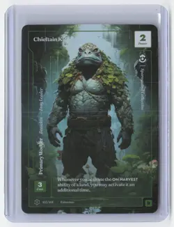 Wonders of the First - Existence | Chieftain Kii Rare Formless Foil - Image 1