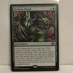 Wizards Birthing Ritual Mythic Enchantment Green Modern Horizons 3 English - Image 1