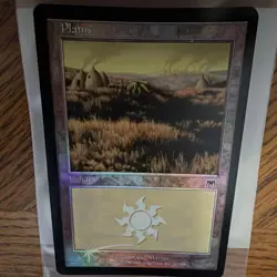 Wizards of the Coast Plains MTG Onslaught Land Foil EN 2002 #333/350 - Image 1