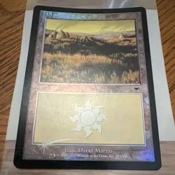 Wizards of the Coast Plains MTG Onslaught Land Foil EN 2002 #333/350 - Image 2