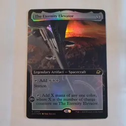 The Eternity Elevator (Extended Art) Edge of Eternities Foil NM Never Playes - Image 2