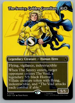 The Sentry, Golden Guardian (Borderless) 358 Marvel Super Heroes NM - Image 1