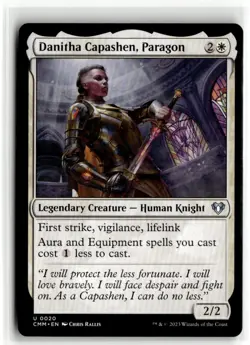 2023 MTG CMM Danitha Capashen, Paragon U Legendary Creature #20 - Image 1