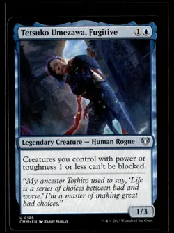 2023 MTG CMM Tetsuko Umezawa, Fugitive U Legendary Creature #126 - Image 1