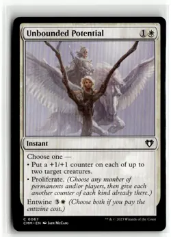 2023 MTG CMM Unbounded Potential C Instant #67 - Image 1