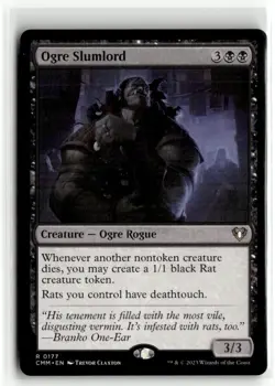 2023 MTG CMM Ogre Slumlord R Creature #177 - Image 1