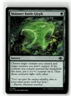 2023 MTG LCI Malamet Battle Glyph U Sorcery #198 - Image 1