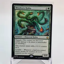 Mossborn Hydra 0107 MTG FDN Foundations Rare NP - Image 1