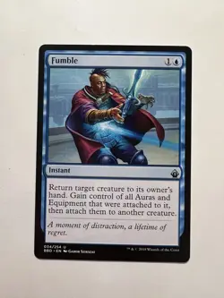Fumble - MTG Battlebond - NM - Image 1