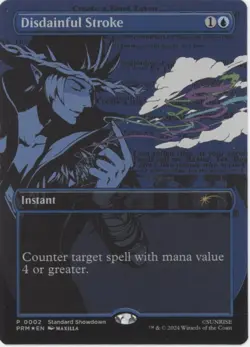 Disdainful Stroke Magic the Gathering Standard Showdown Promo - Image 1