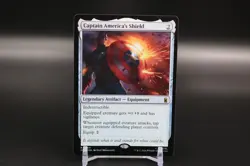 Captain Americas Shield Foil #244 Magic The Gathering Marvel Super Heros - Image 1