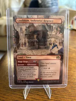 MTG: Final Fantasy Lindblum, Industrial Regency (Borderless) Regular Card #312 - Image 1