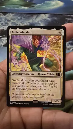 Molecule Man Commander: Marvel Super Heroes Regular - Image 1