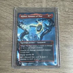 Mjolnir, Hammer of Thor (Borderless) (0339) Marvel Super Heroes Regular - Image 1