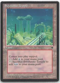 Svyelunite Temple *Uncommon* Magic MtG x1 Fallen Empires SP - Image 1