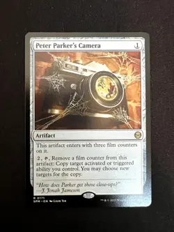 Peter Parker's Camera 171 R Marvel's Spider-Man Magic: The Gathering NM/M - Image 1