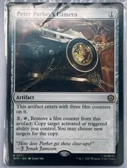 Magic: The Gathering (MTG) Peter Parker's Camera Marvel's Spider-Man SPM R0171 - Image 1